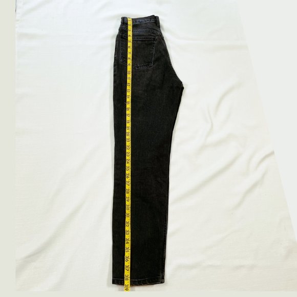 Mango Mom Jeans Dark Denim Sz 1 - Picture 6 of 12